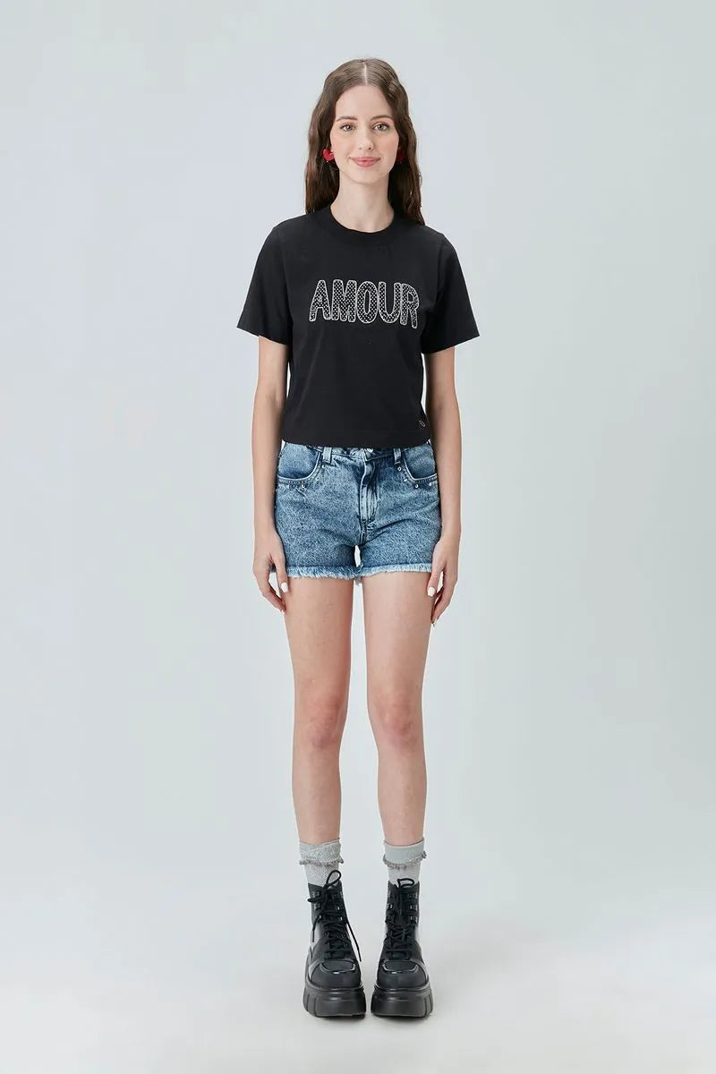 Blusa Cropped Amour Two In