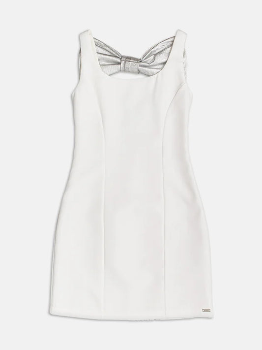 Vestido Teen Alfaiataria com Recorte Authoria