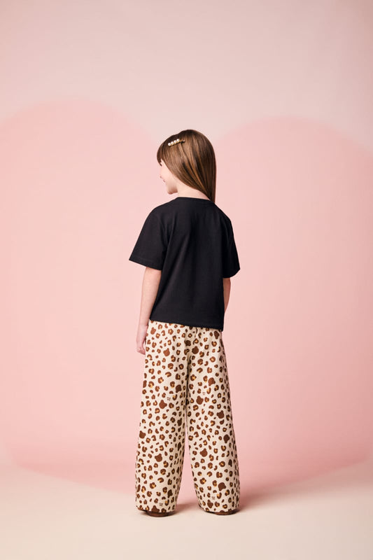 Conjunto Infantil Hello Kitty Onça Momi