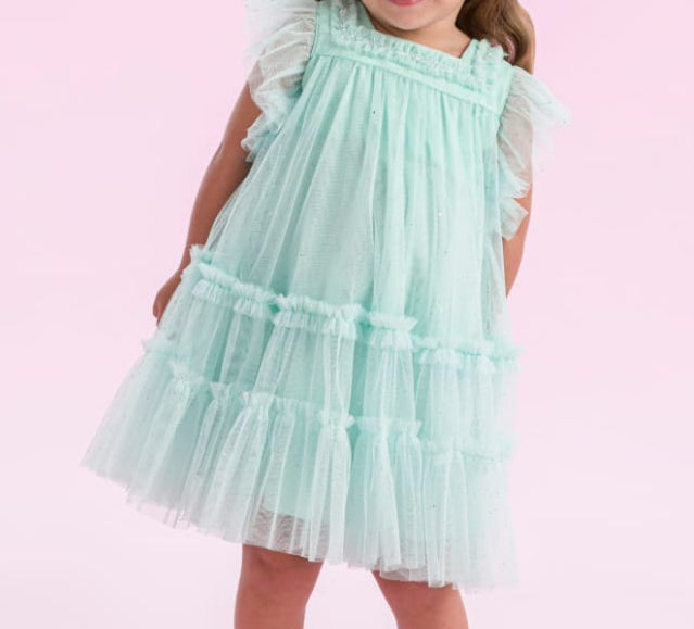 Vestido Verde Água Petit Cherie