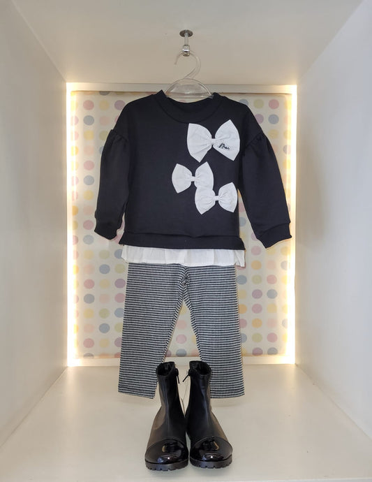 Conjunto Preto Laços