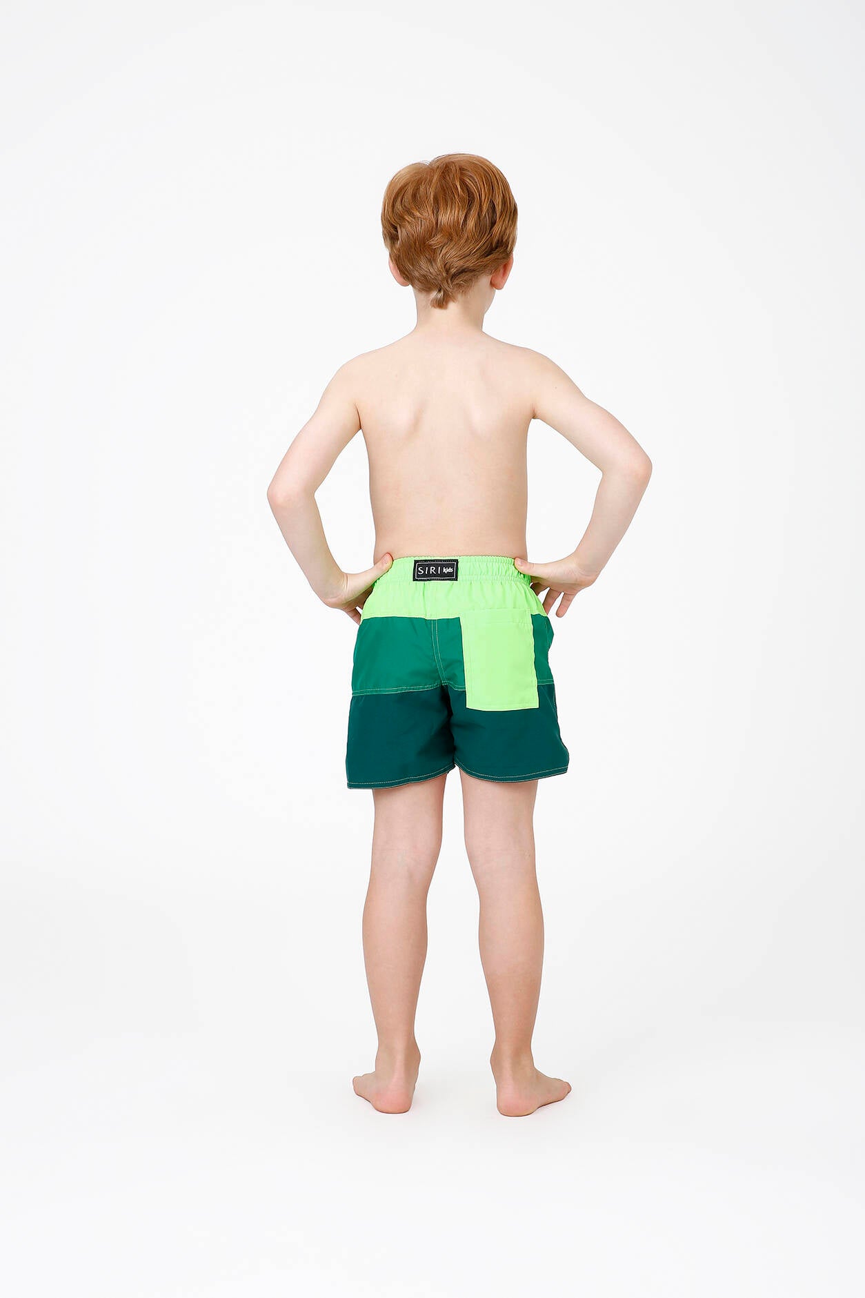 Short Infantil Leo Verde Siri