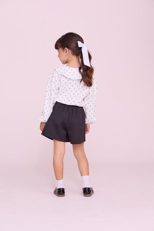 Conjunto Infantil Camisa Poá Buá