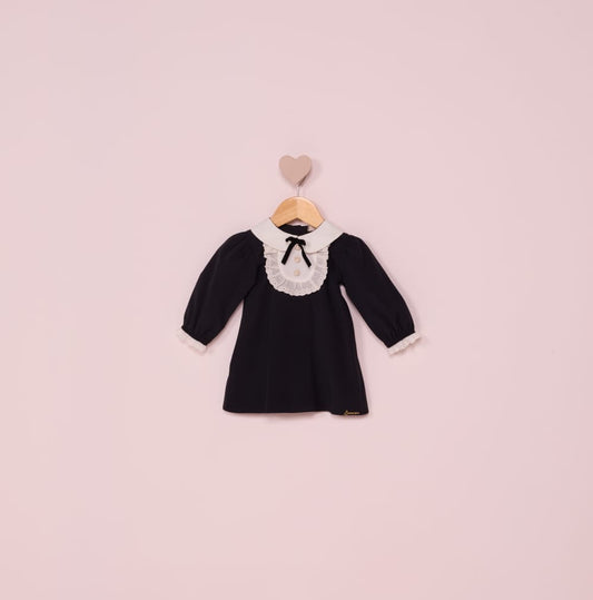 Vestido Bebê Preto Buá