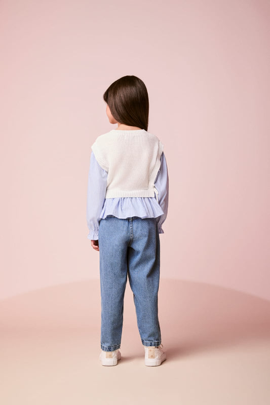 Camisa Infantil c/Colete Momi