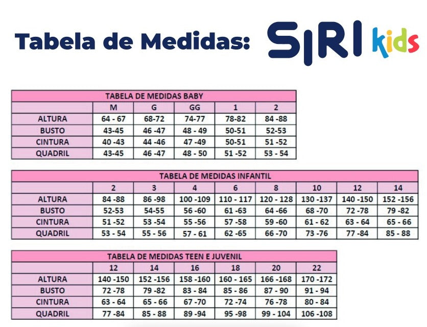 Short Infantil Letícia Chiclete Siri