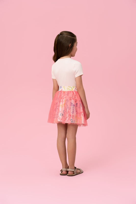 Conjunto Infantil Rosa Laços Mon Sucré