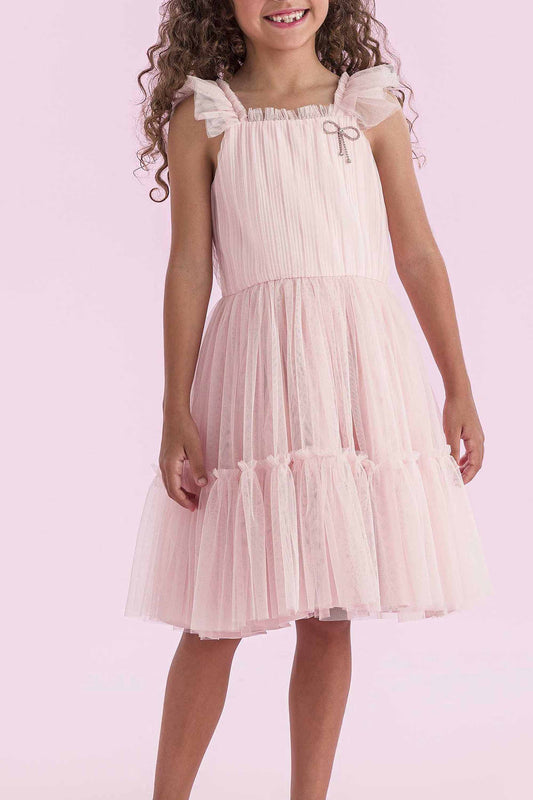 Vestido Infantil Festa Pingente Petit Cherie