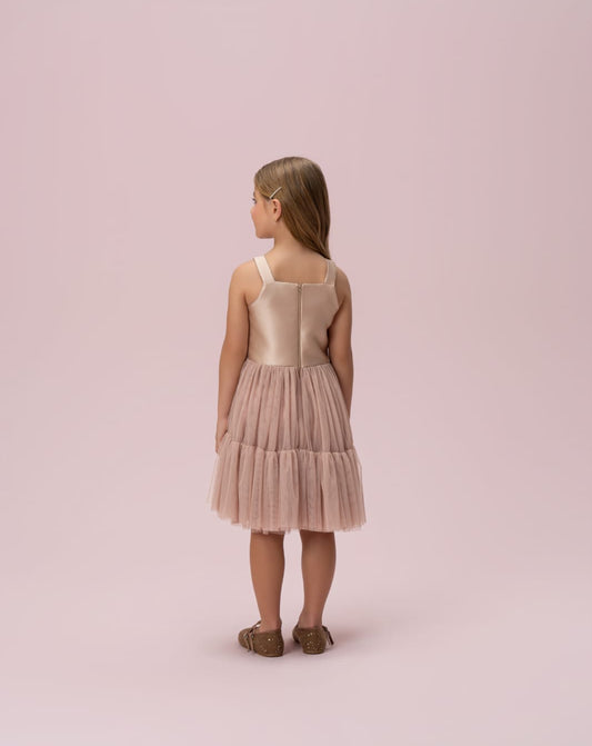 Vestido Infantil Pedras Petit Cherie