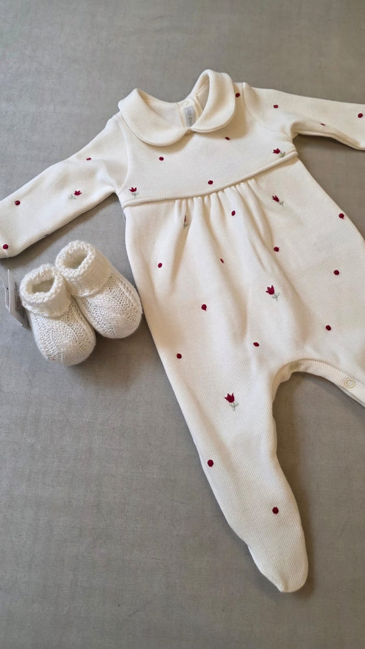 Macacão Bebê Juliana Tuilipas Buá