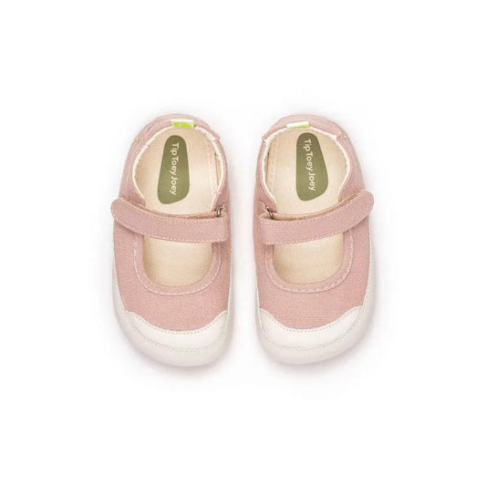 Sapatilha Bebê Rosa Quartzo Tip Toey Joey