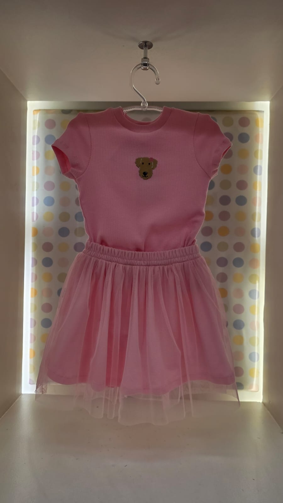 Blusa Infantil Rosa Dog Buá