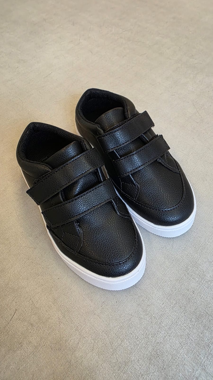 Tênis Infantil Preto Velcro Buá
