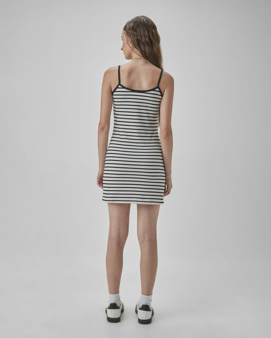 Vestido Teen Malha Listras TWOIN