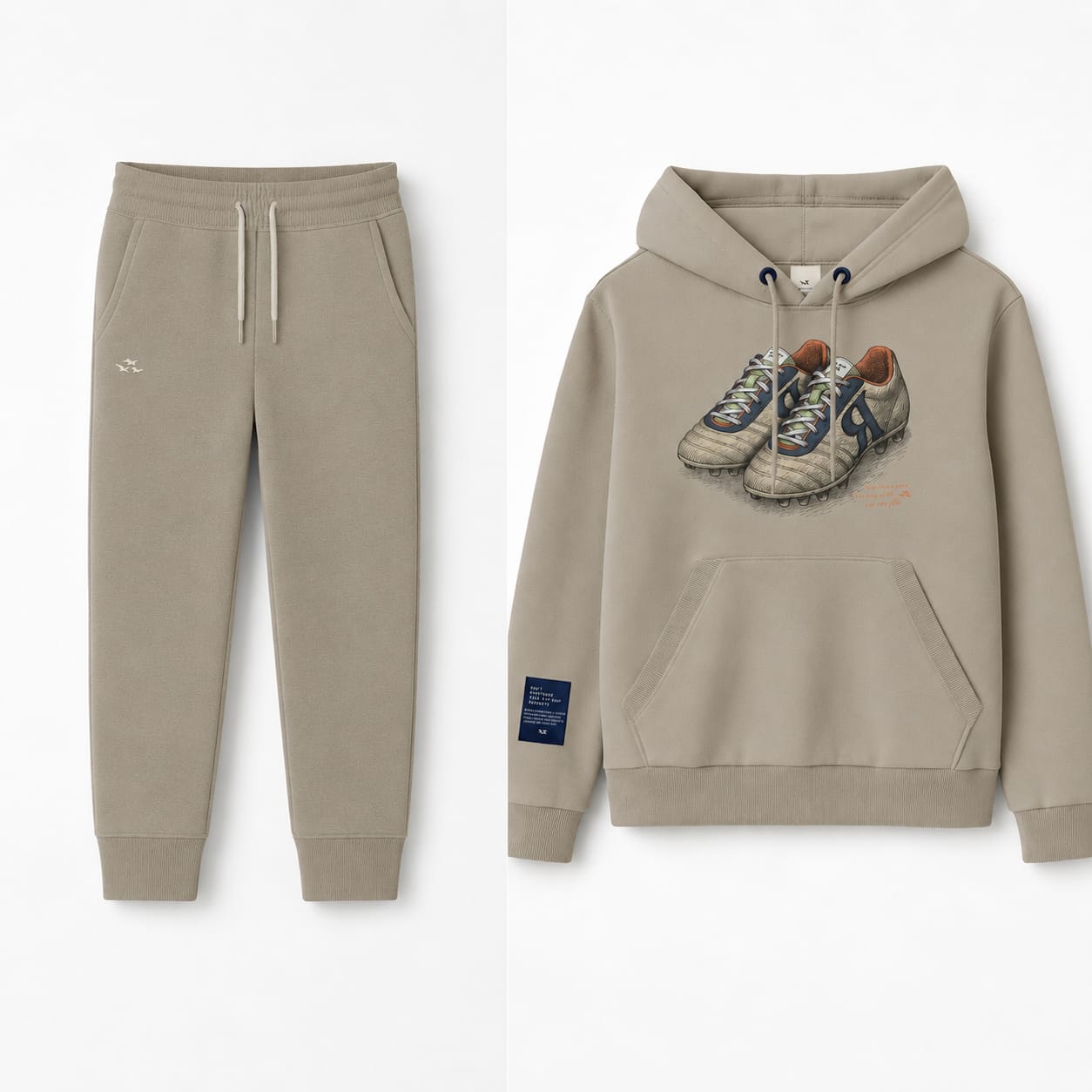 Conjunto Infantil Moletom Chuteira Buá