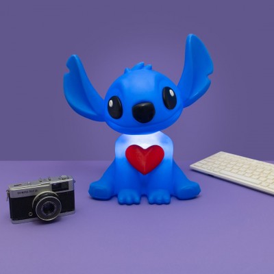 Luminária Stitch Coração