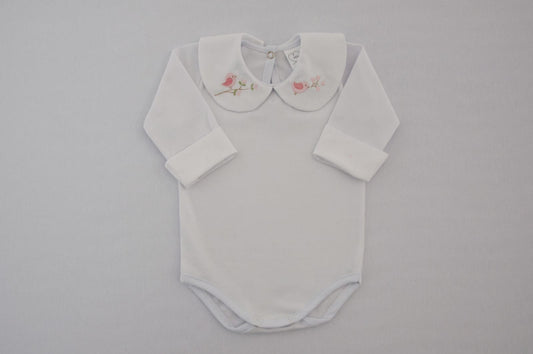 Macacão Bebê Jardineira/Body Alícia Buá