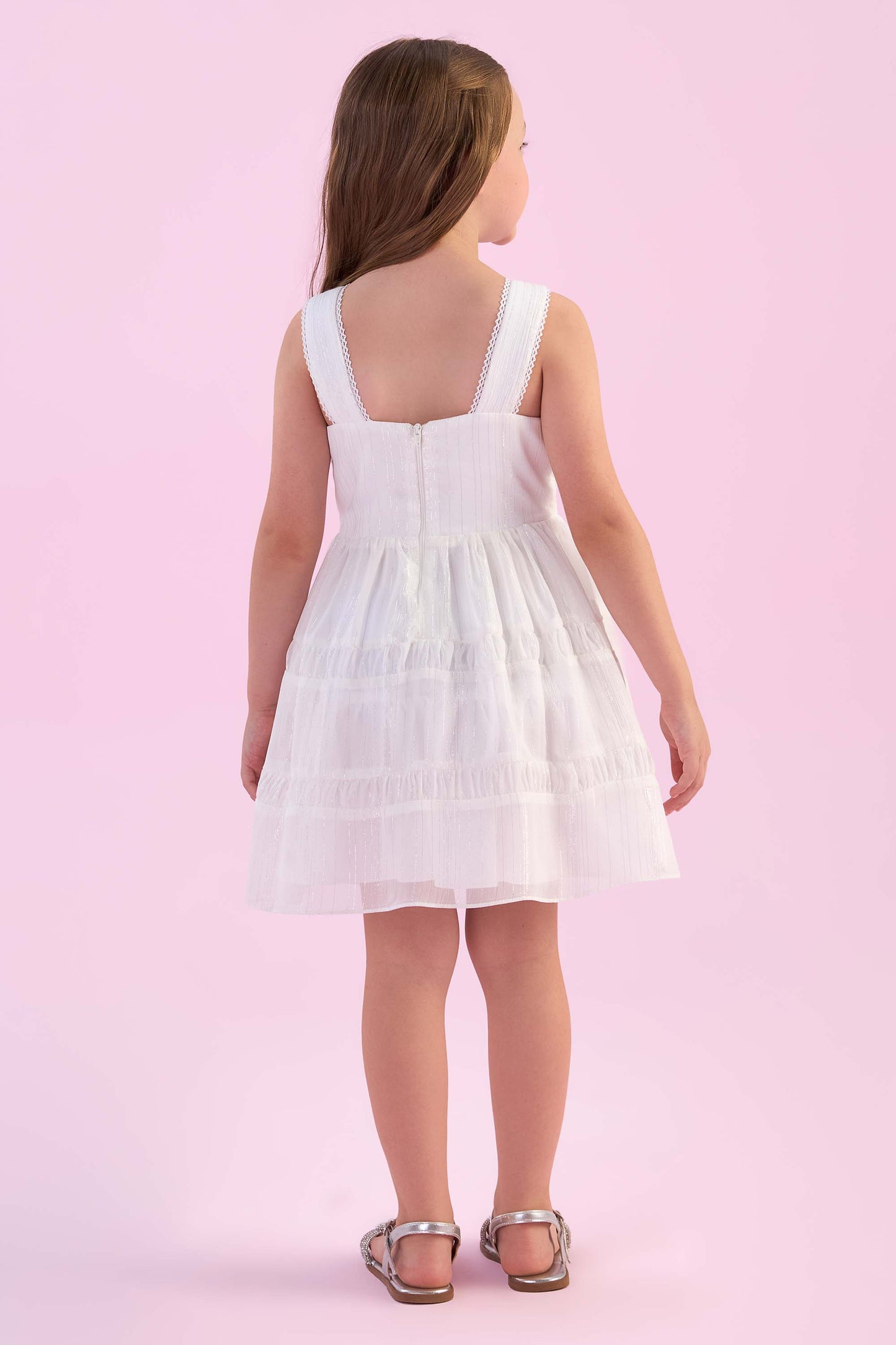 Vestido Infantil Bordado Petit Cherie