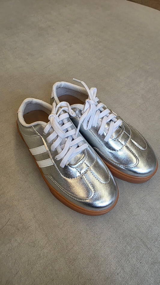 Tênis Infantil Prata Buá