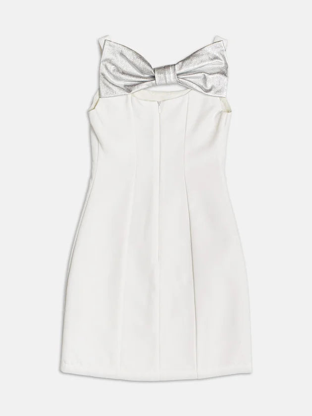 Vestido Teen Alfaiataria com Recorte Authoria