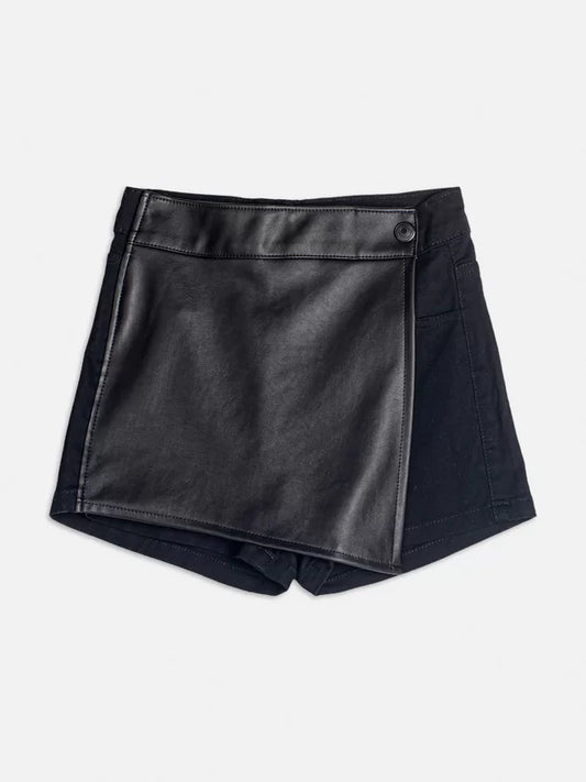 Short Saia Jeans Fake Iam Authoria