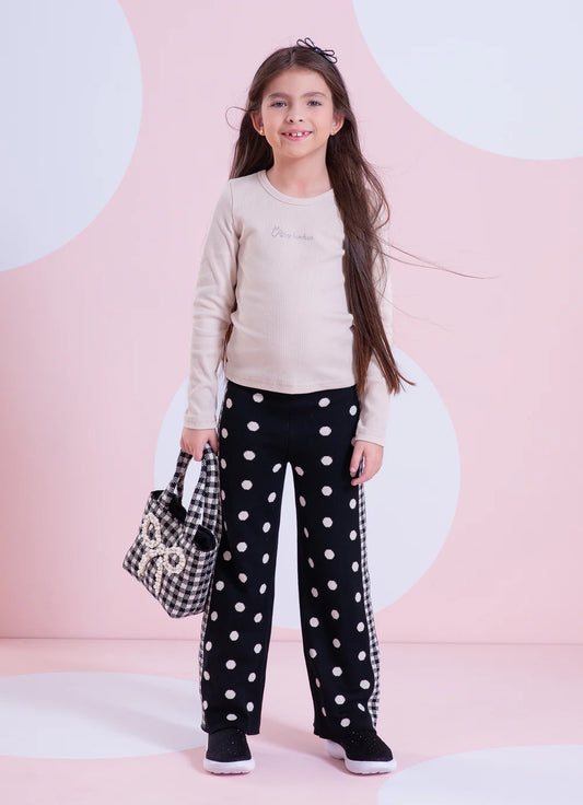 Blusa Infantil Bege Pituchinhus