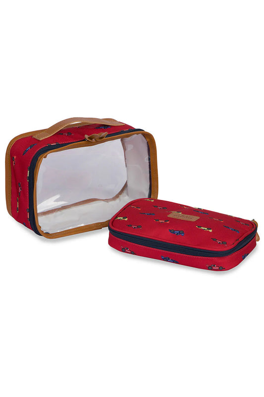 Nécessaire Infantil Vermelho Carro