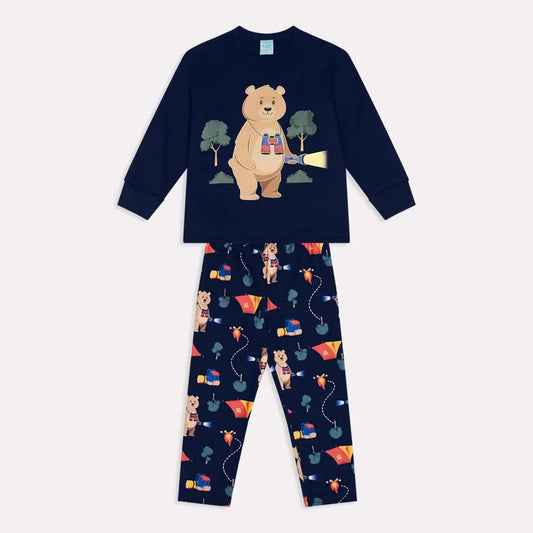 Pijama Marinho Urso kyly