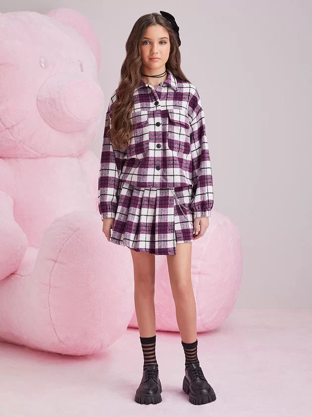 Short Saia Xadrez Iam Authoria