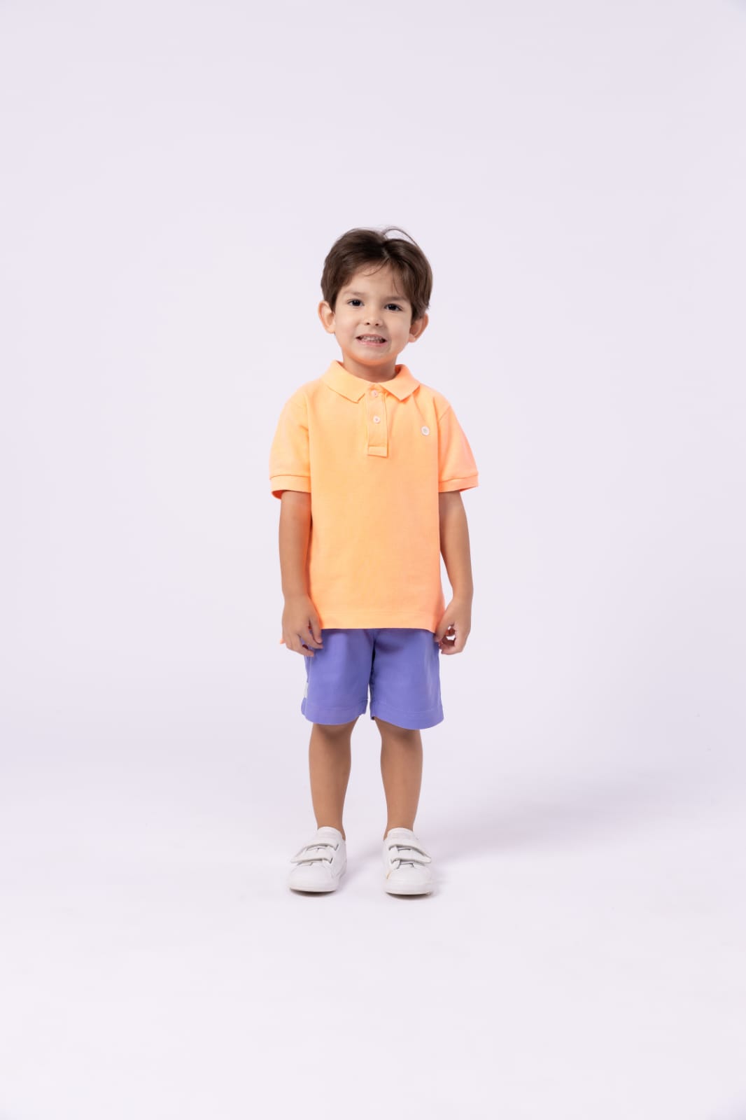 Pólo Laranja Neon UM+UM