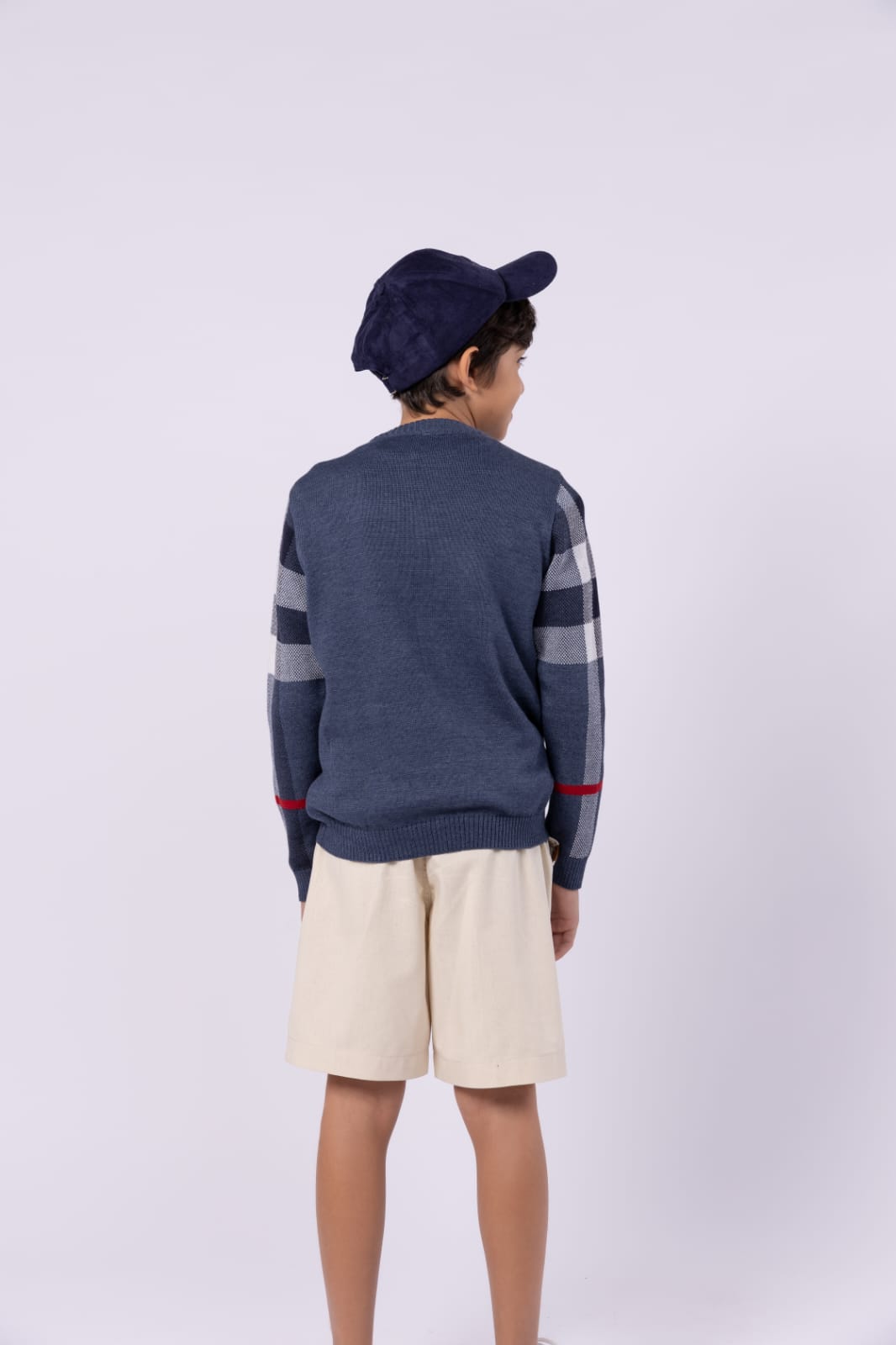 Blusa Tricot Xadrez UM+UM