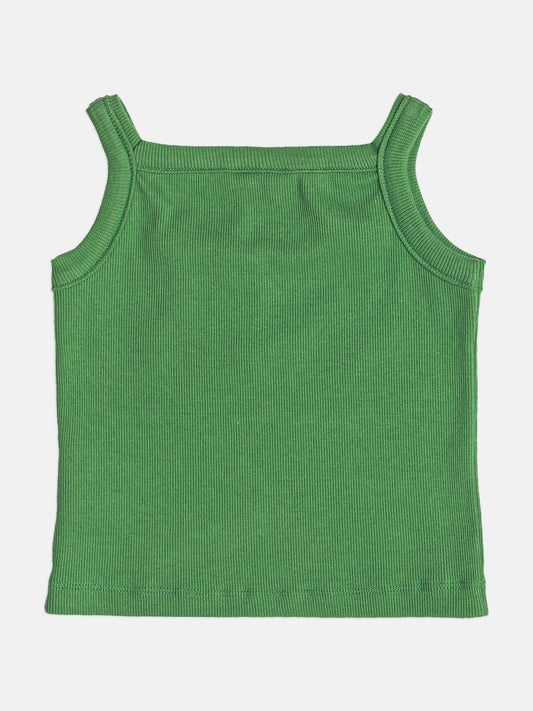 Regata Infantil Menina Verde Strass Momi