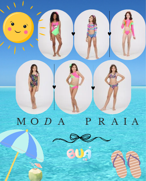Moda Praia Meninas