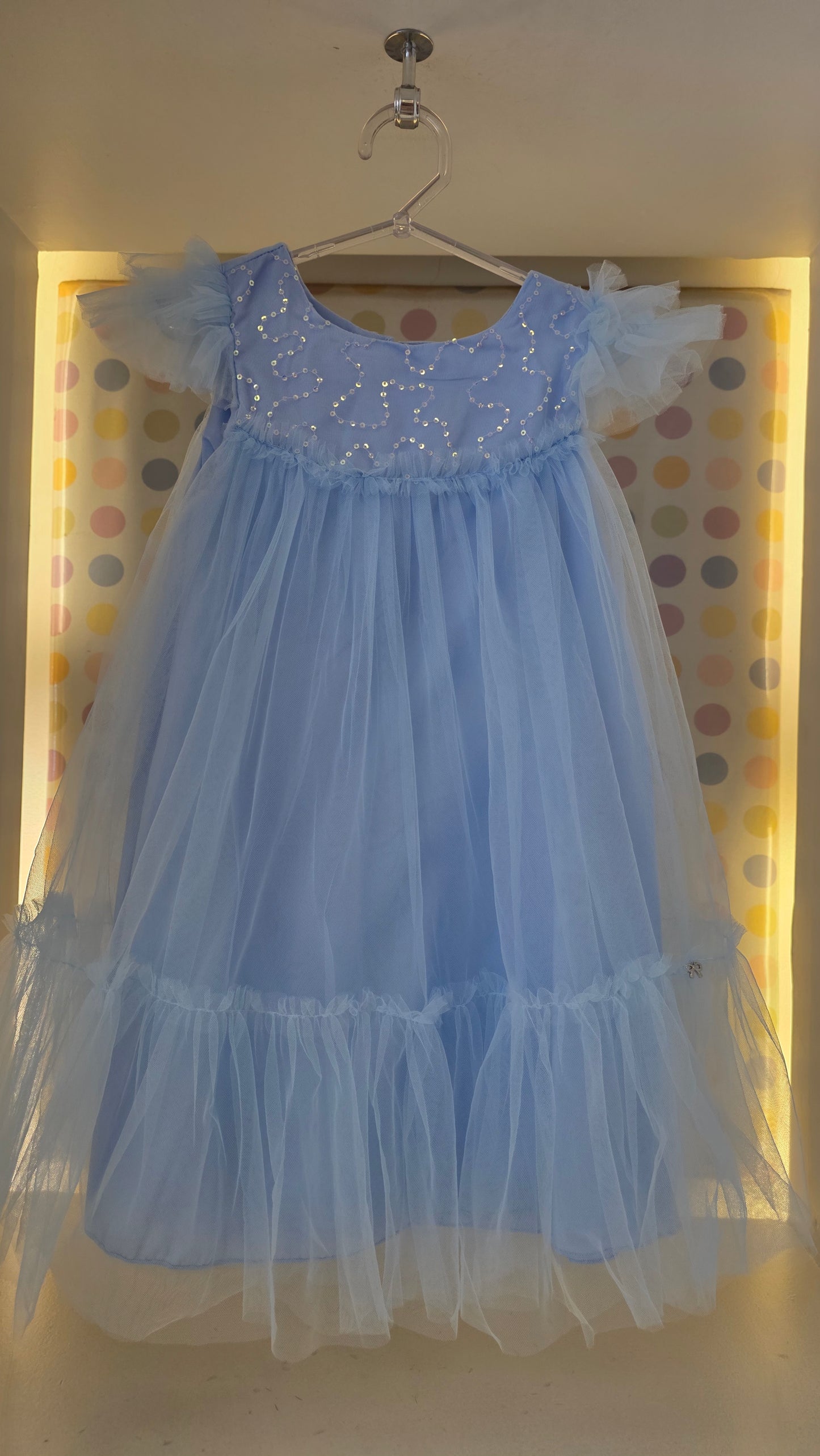 Vestido Infantil Brilho Petit Cherie