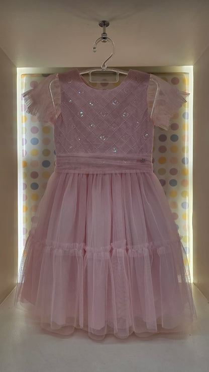 Vestido Infantil Mini Corações Petit Cherie