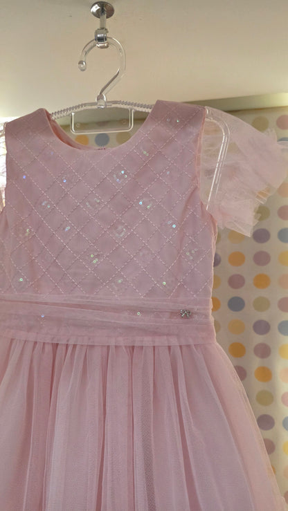 Vestido Infantil Mini Corações Petit Cherie