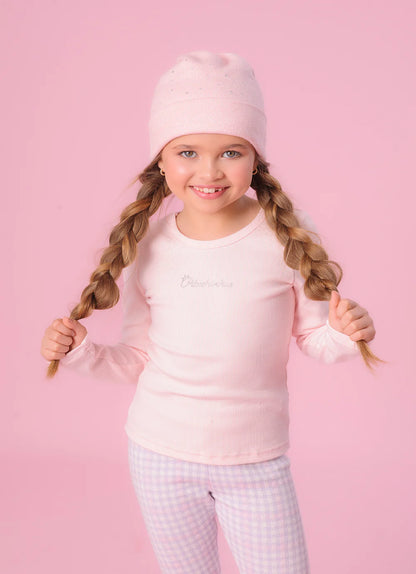 Blusa Infantil Ribana Rosa Pituchinhus