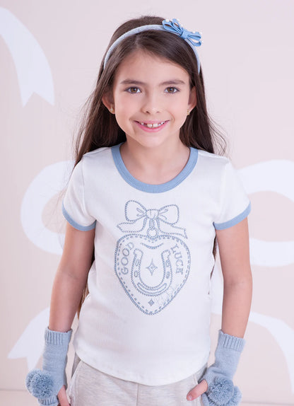 Blusa Infantil Good Luck Cristal Pituchinhus