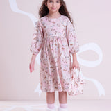 Vestido Infantil Rosa Cavalinhos Pituchinhus