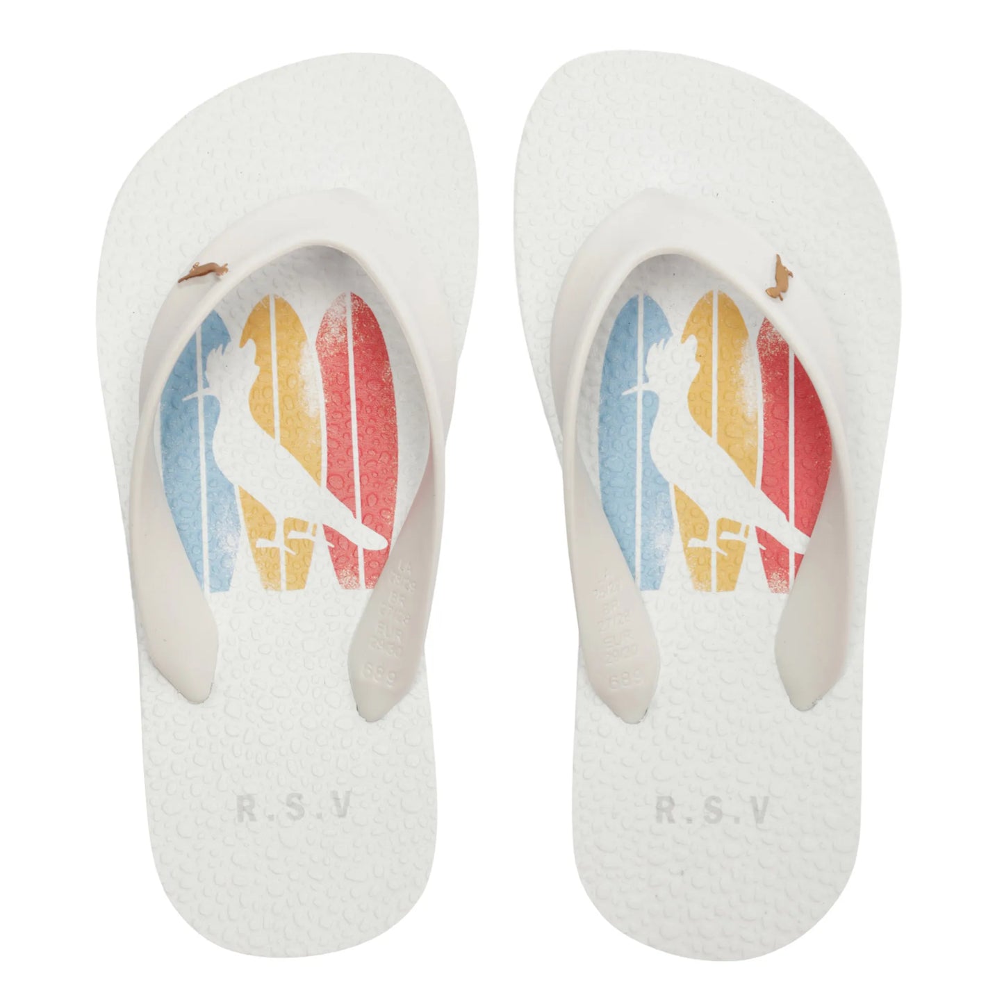 Chinelo Bebê Branco Pranchas Reserva