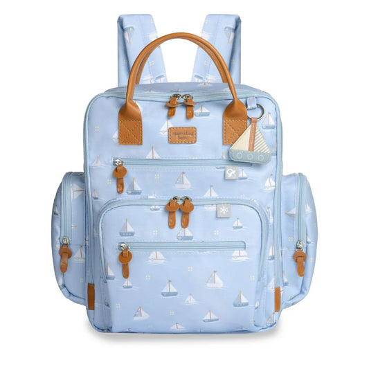 Mochila Barquinhos Azul Masterbag