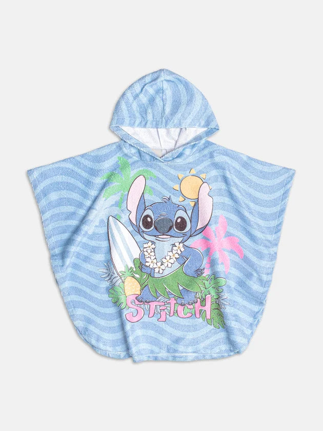 Roupão Infantil Stitch com Capuz Momi