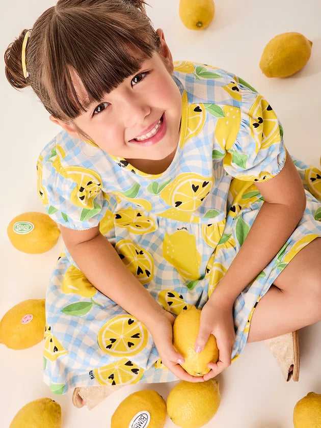 Vestido Infantil Menina Limão Buá
