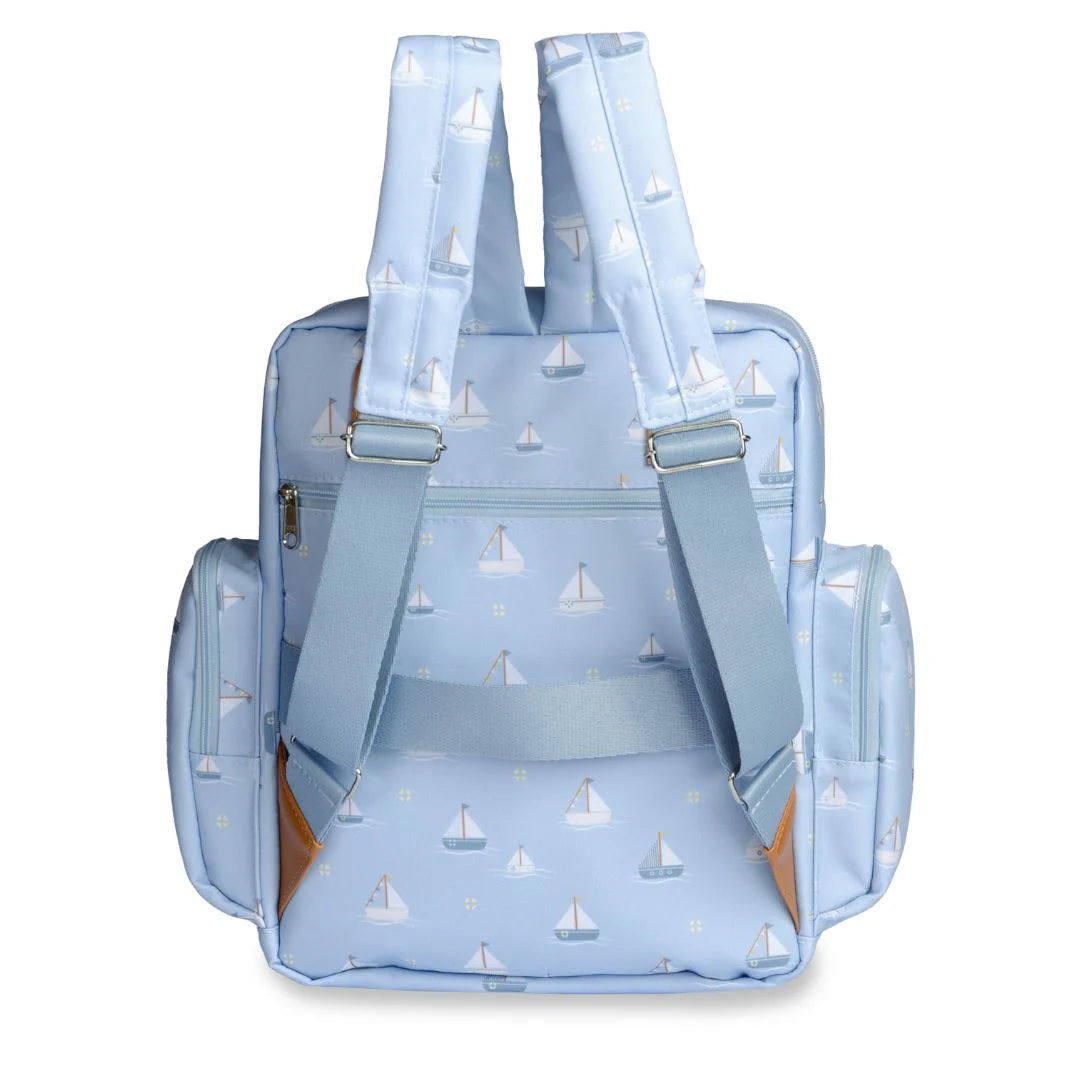 Mochila Barquinhos Azul Masterbag