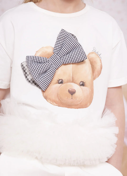 Blusa Infantil Menina Ursinha Pituchinhus
