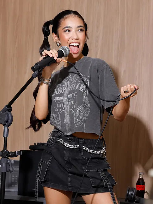 T-Shirt Cropped Nashville Poah