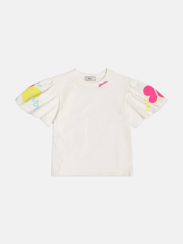 Blusa Infantil Menina Branca Bimbi