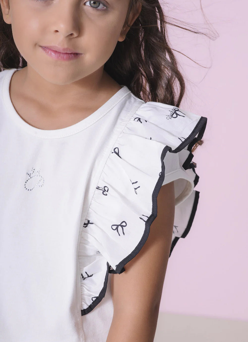Blusa Cotton Babados Pituchinhus