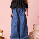 Calça Jeans Laços Momi