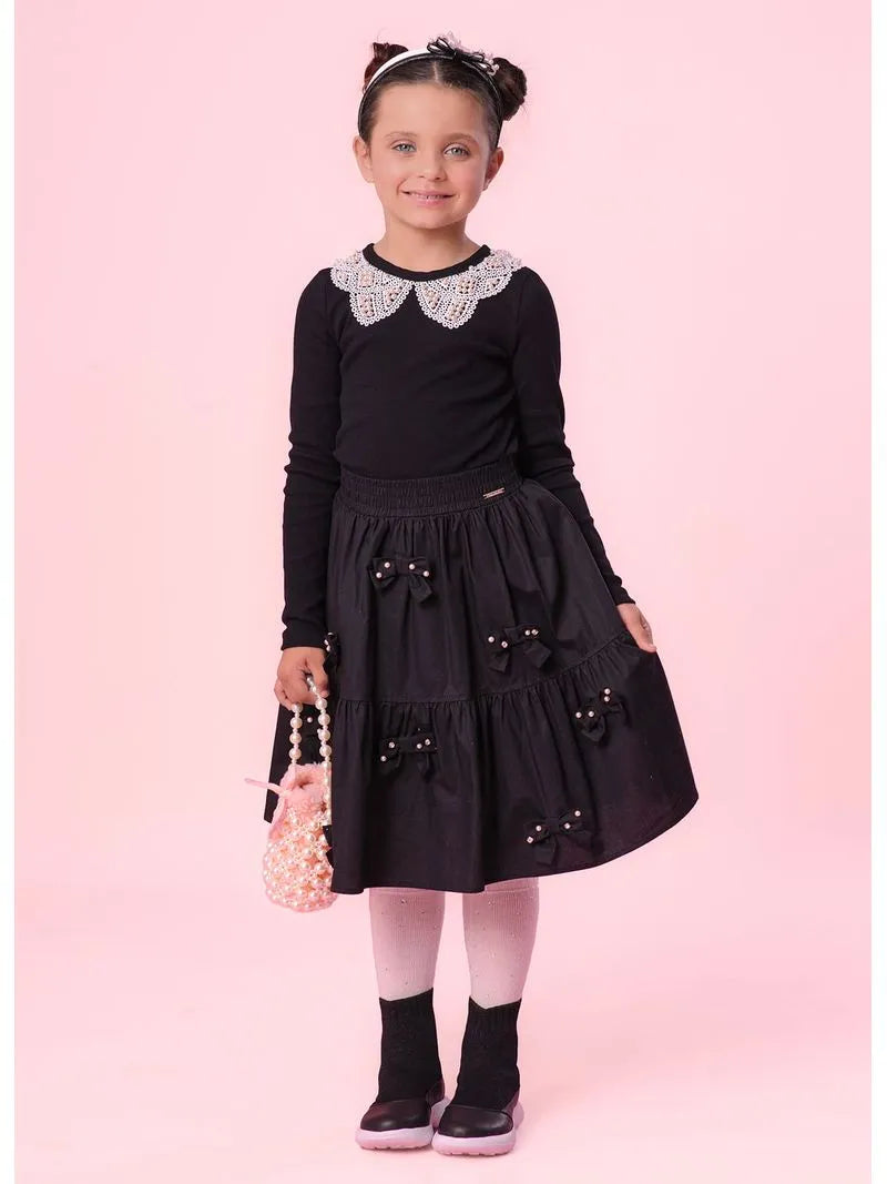 Blusa Gola Renda Pituchinhus